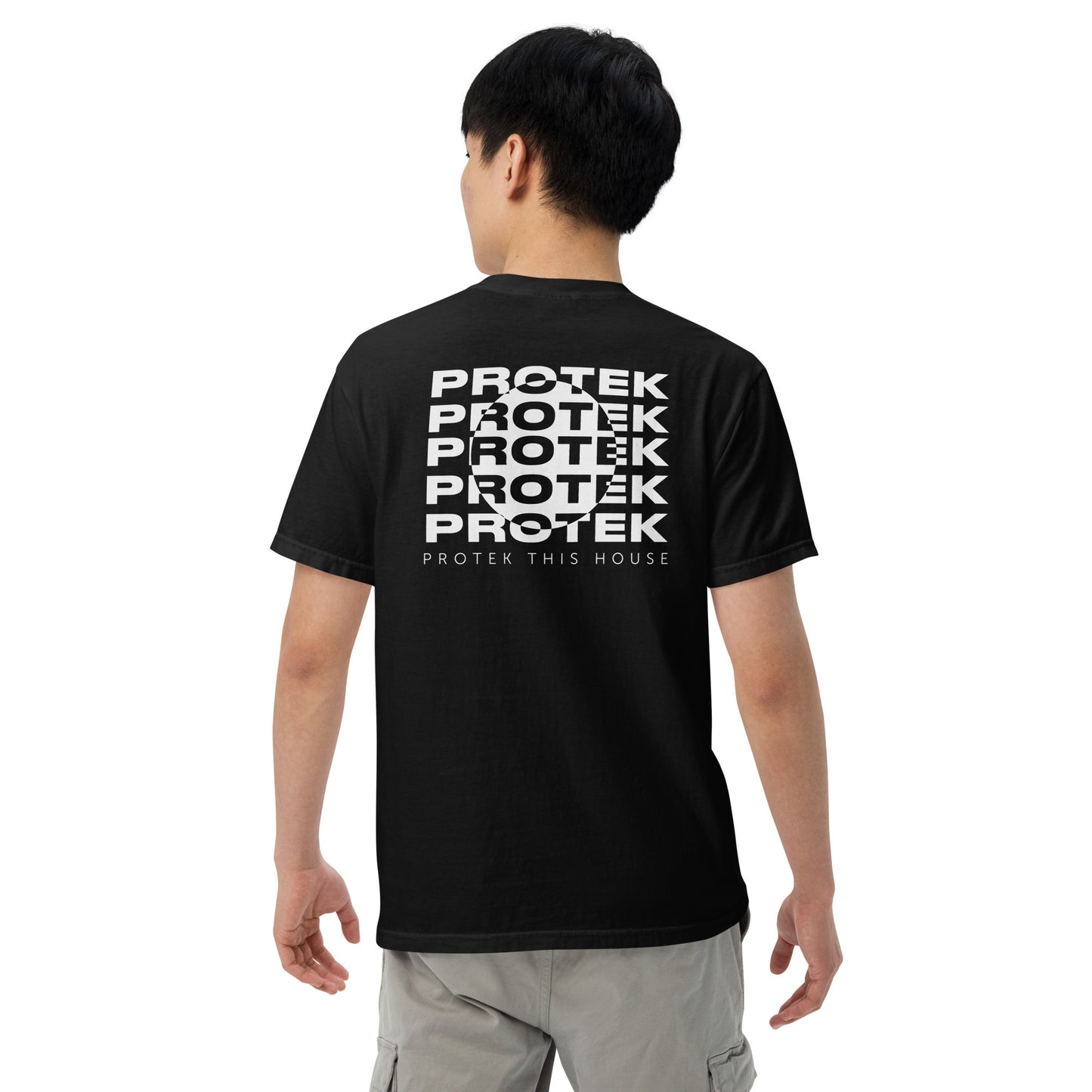 Protek Men’s garment-dyed heavyweight t-shirt