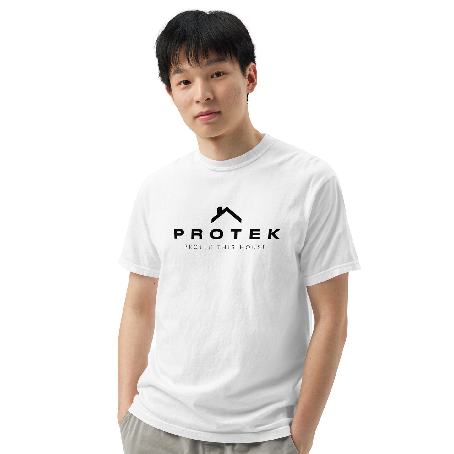 Protek Men’s garment-dyed heavyweight t-shirt