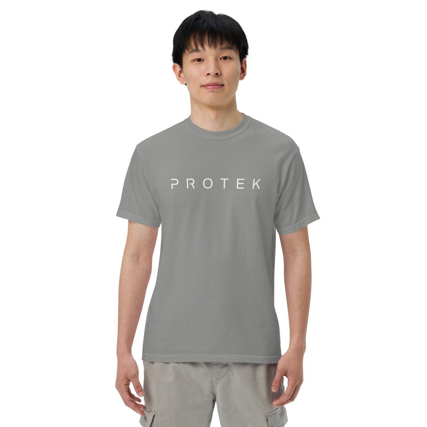 Protek Men’s garment-dyed heavyweight t-shirt