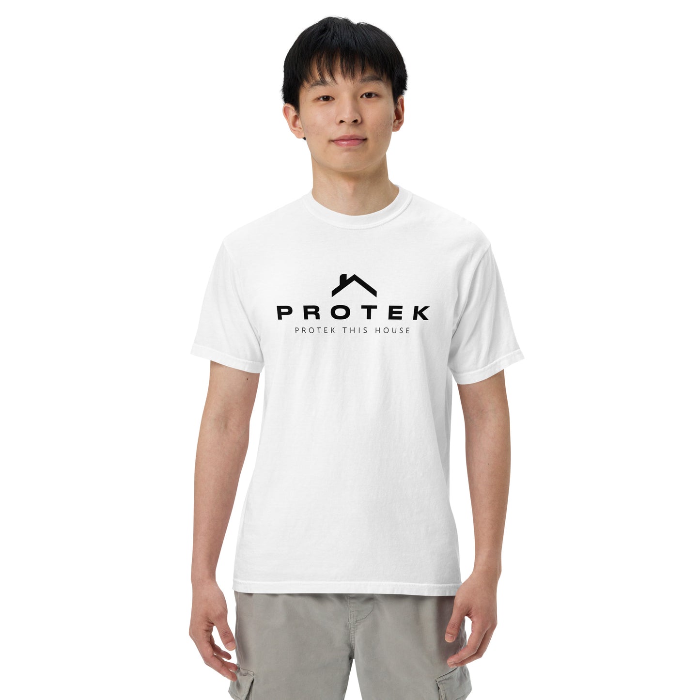 Protek Men’s garment-dyed heavyweight t-shirt